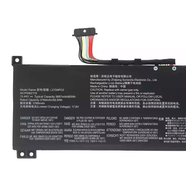 Batería Para Laptop Lenovo L21M4PC0 L21C4PC0 - Imagen 3