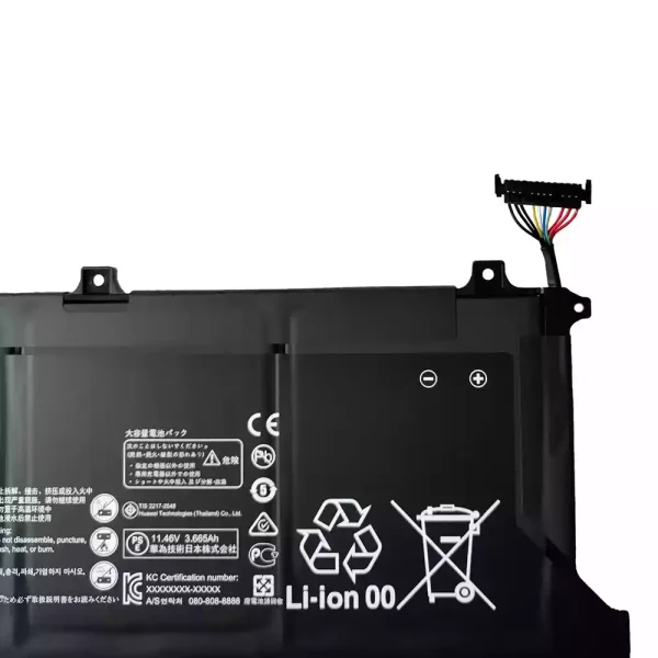 Batería Para Laptop HUAWEI HNL-WFP9 HNL-WFQ9 HNL-WFP9Q WRTD-WFH9Q WRTD-WDH9 WRTD-WFH9 HLY-19R - Imagen 2