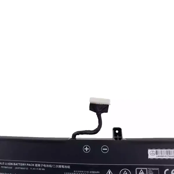 Batería Para Laptop PD70BAT-6 PD70BAT-6-80 - Imagen 3