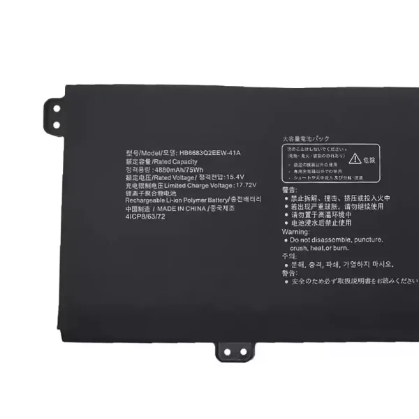 Batería Para Laptop HUAWEI HB6683Q2EEW-41A HB6683Q2EEW-41C - Imagen 3