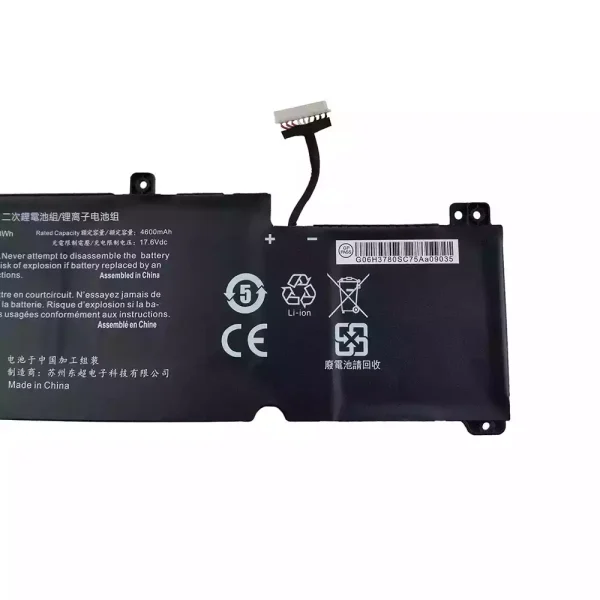 Batería Para Laptop NV40BAT-4-73 6-87-NV4RS-74M00 - Imagen 3
