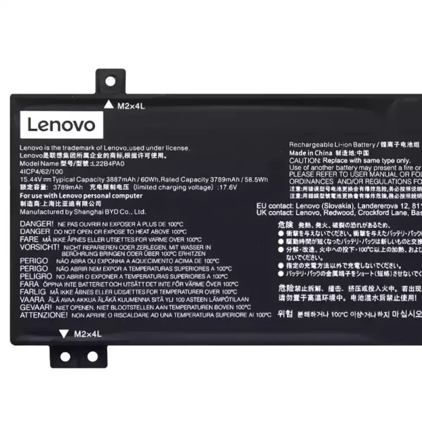 Batería Para Laptop LENOVO L22B4PA0 L22M4PA0 L22D4PA0 L22X4PA0 - Imagen 3