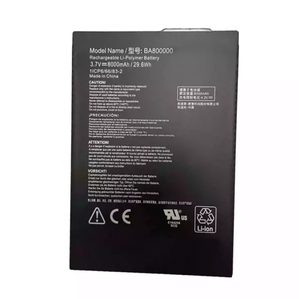 Batería Para Laptop BA800000