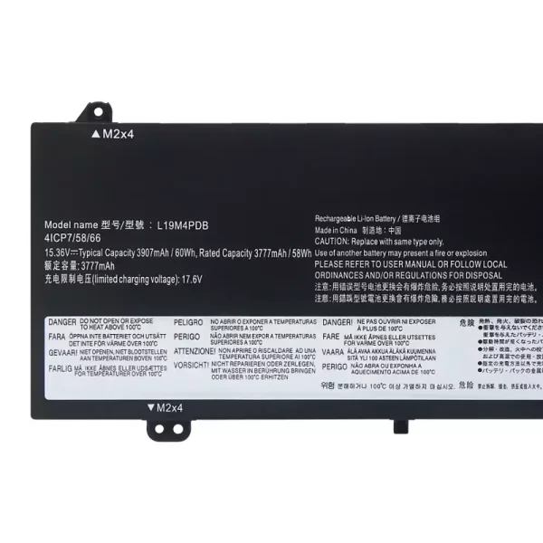 Batería Para Laptop LENOVO L20M4PDB L20C4PDB - Imagen 3