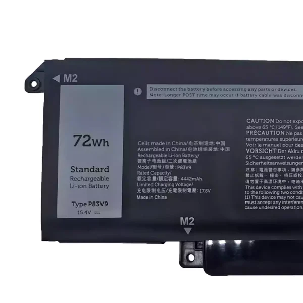 Batería Para Laptop DELL P83V9 - Imagen 3