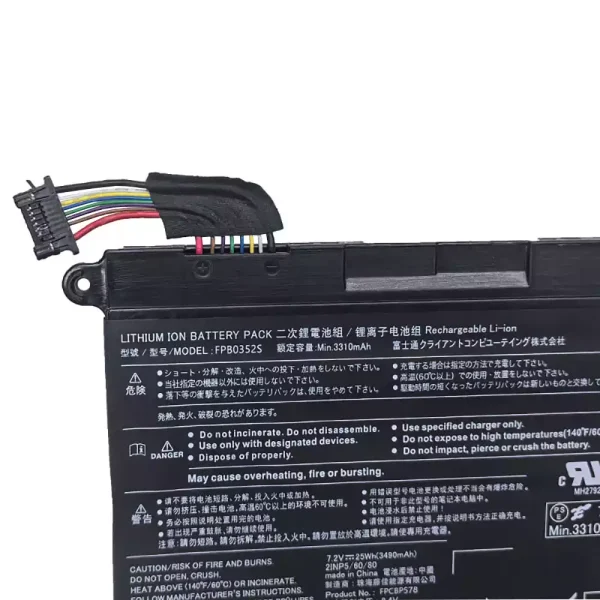 Batería Para Laptop Fujitsu FPB0352S FPCBP578 - Imagen 3