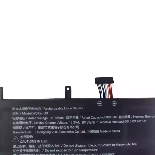 Batería Para Laptop W042-1D9 - Imagen 3