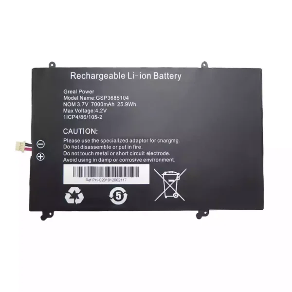 Batería Para Laptop GSP3685104