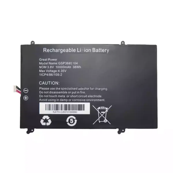 Batería Para Laptop GSP3685104 - Imagen 2
