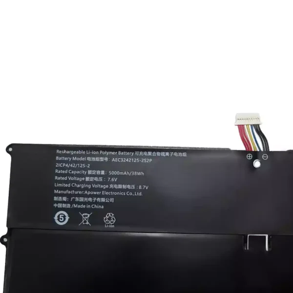 Batería Para Laptop GY3242125PHV AEC3242125-2S2P - Imagen 3