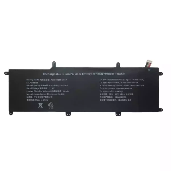 Batería Para Laptop AEC508865-3S1P - Imagen 3
