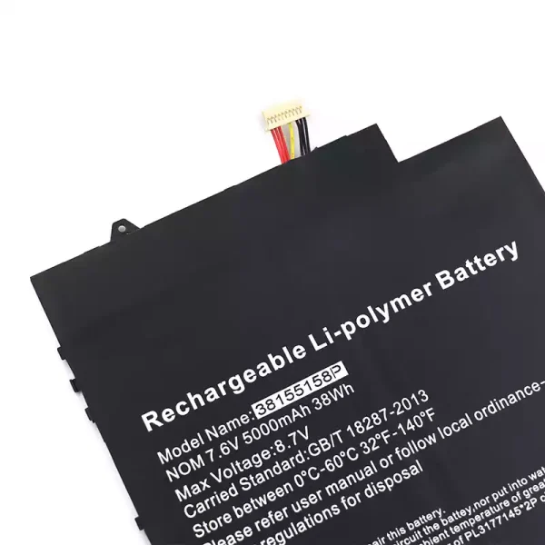 Batería Para Laptop 38155158P Jumper EZBook X4 Pro - Imagen 3