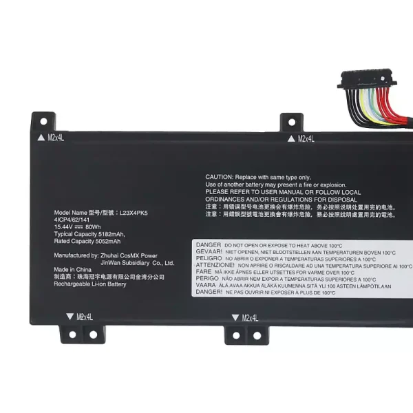 Batería Para Laptop LENOVO L23M4PK5 L23B4PK5 L23X4PK5 L23C4PK5 L23D4PK5 - Imagen 3