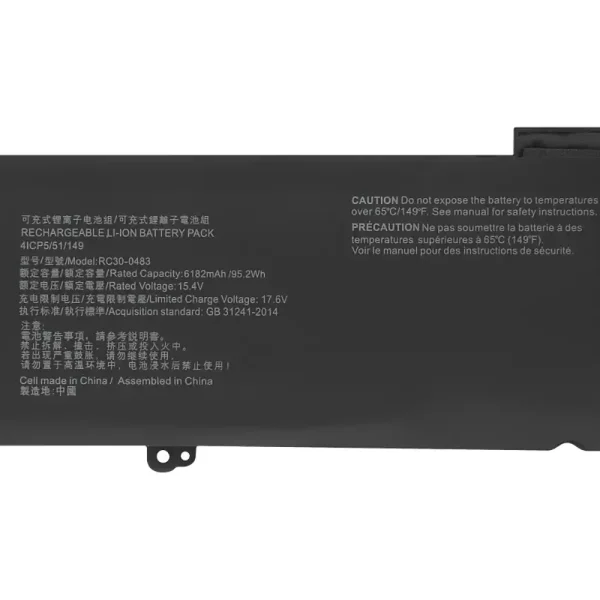 Batería Para Laptop RAZER RC30-0483 RZ09-0510,BLADE 16 2023 - Imagen 3