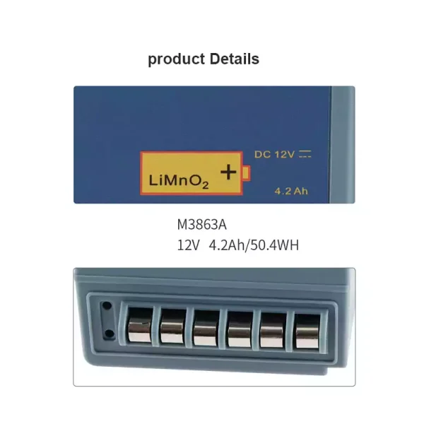 Batería para Philips HeartStart FR2 HeartStart FR2+ M3860A M3861A M3863A M3840A M3841A - Imagen 4