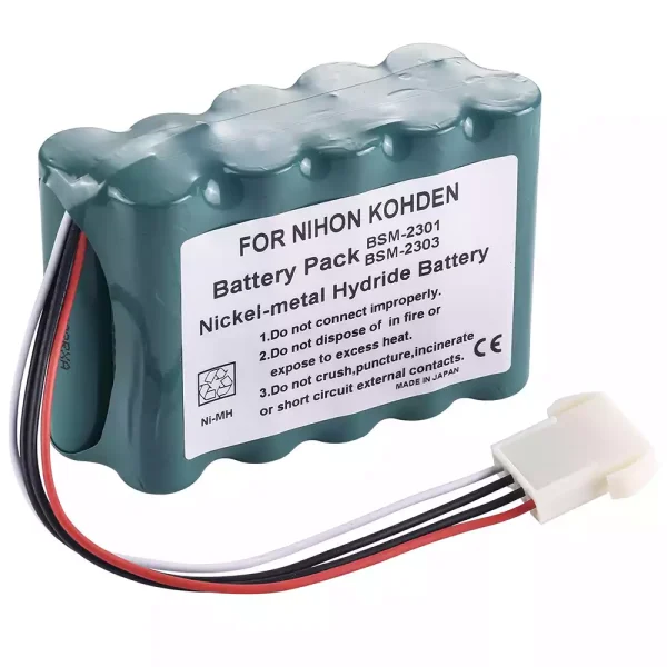 Batería para Nihon Kohden I 2301A,Nihon Kohden I 2304A,Unipower B11419,Alphasource AS36011,Interstate Batteries AMED2131