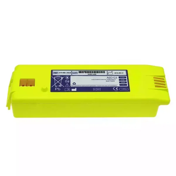 Batería para ZOLL Powerheart AED G3,G3 Plus,9142,9146 AED,Powerheart AED G3 9390E,9390A,9300E 9300A