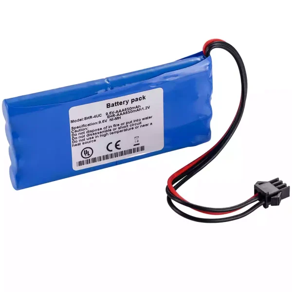 Batería para 8HR-4UC 9.6V-AAA650MAH 8HR-AAA650mah1.2V