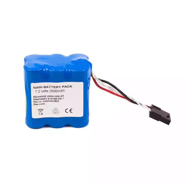 Batería para KEELER 65808 250AFH6YMXZ EP39-22079 1202-P-6229 291980 - Imagen 2