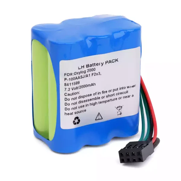 Batería para Oxylog 2000 P-100AASJ/A1 F2x3 8411599 - Imagen 2
