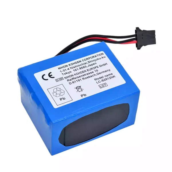 Batería para NIHON KOHDEN JC-901D,RH-933D,QI-901D,QI-902D,QM-501D,QI-911E,QI-912E,BR-911D,BR-912D,BR-913D,KD-901E,KH-801D - Imagen 2