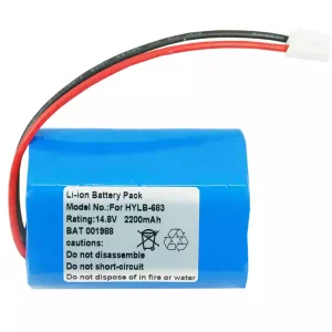 Batería para Biocare ECG-1200,ECG-1210,ECG-1201,FM-801