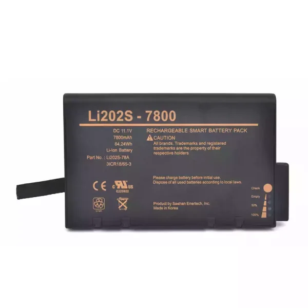Batería para Spacelabs LI202S-7800,LI202S-78A,146-0127-00