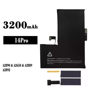 Batería A2866H para iPhone 14 pro