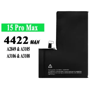 Batería A3121 para iPhone 15 pro max