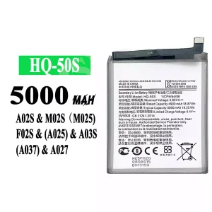 Batería HQ-50S para Samsung A02S/M02S/M025/F02S/A025/A03S/A037/A027