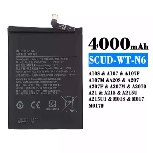 Batería SCUD-WT-N6 para Samsung A20s/A10s/A207/A107/A107F/A107M/A207F/A207M/A2070/A21/A215/A215U/A215U1/M01S/M017/M017F