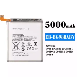 Batería EB-BG988ABY para Samsung S20 Ultra