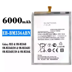 Batería EB-BM336ABN para Samsung Galaxy M33