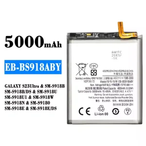 Batería EB-BS918ABY para Samsung GALAXY S23 Ultra