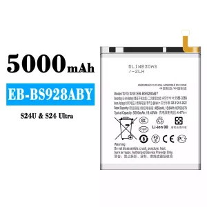 Batería EB-BS928ABY para Samsung S24U/S24 Ultra