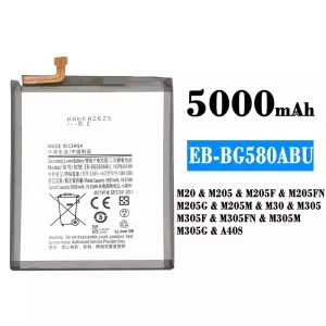 Batería EB-BG580ABU para Samsung M20/A40S