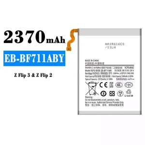 Batería EB-BF711ABY para Samsung Z Flip 3,Z Flip 2