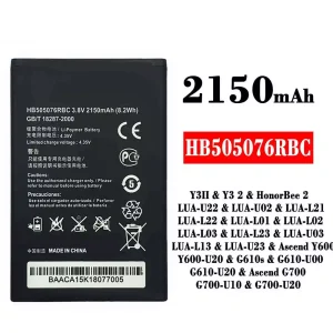 Batería HB505076RBC para HUAWEI Y3 2 / HonorBee 2 / Ascend Y600 / Ascend G700