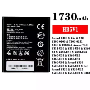 Batería HB5V1 para HUAWEI Ascend Y300 / Ascend Y511 / Aseend Y520
