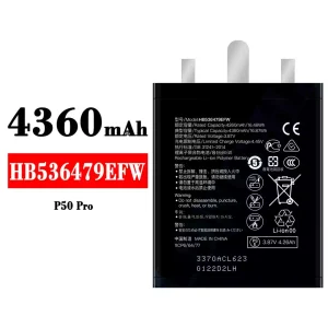 Batería HB536479EFW para HUAWEI P50 Pro