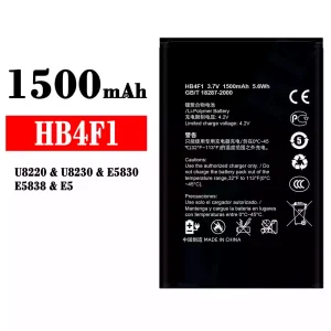 Batería HB4F1 para HUAWEI U8220/U8230/E5830/E5838/E5