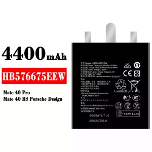Batería HB576675EEW para HUAWEI Mate 40 Pro SL31403