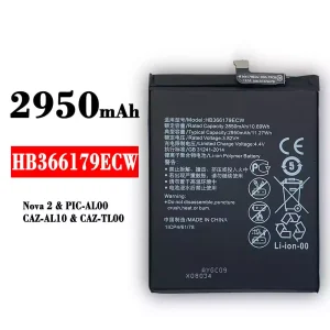 Batería HB366179ECW para HUAWEI Nova 2