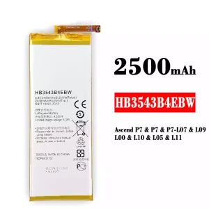 Batería HB3543B4EBW para HUAWEI P7