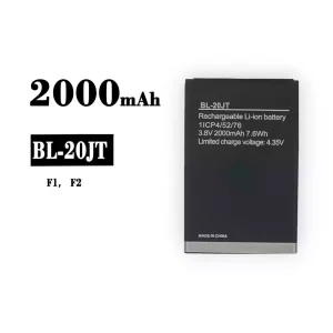 Batería BL-20JT para Tecno F1 / F2