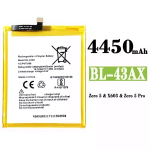 Batería BL-43AX para Infinix Zero 5 / Zero 5 Pro