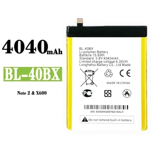 Batería BL-40BX para Infinix Note 2