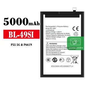 Batería BL-49SI para ITEL P55 5G