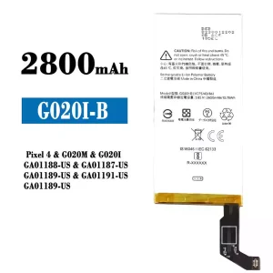 Batería G020I-B para Google Pixel 4