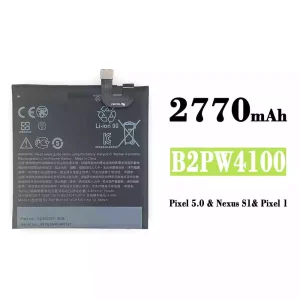 Batería B2PW4100 para Google Pixel 5.0 / Nexus S1 / Pixel 1